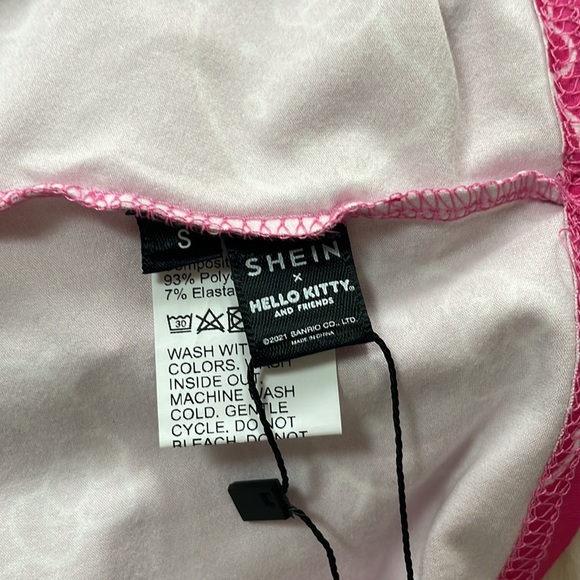 HELLO KITTY CROP TOP T-SHIRT - Picture 7 of 11